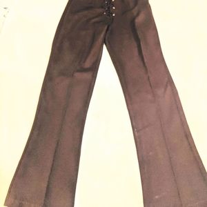 Dark brown bell bottoms